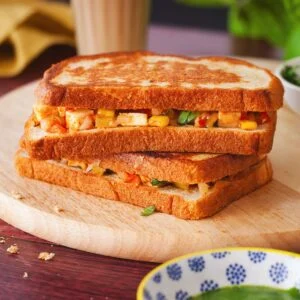 Punjabi Paneer Sandwich
