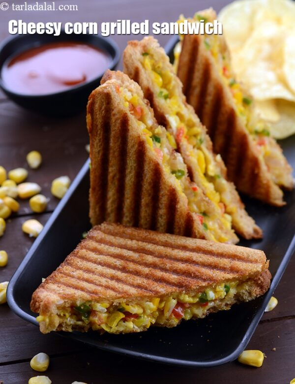 Cheese Corn Sandwich