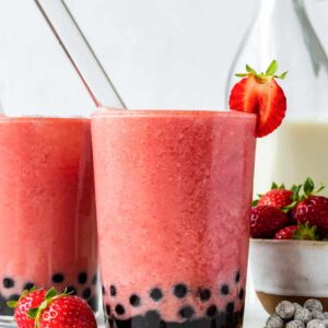 Strawberry Bubble Frappe (S)